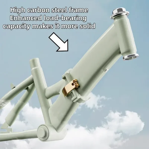 Foldable Retro Style Kids Bike