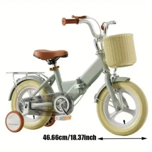 Foldable Retro Style Kids Bike
