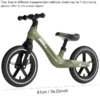 Saddle Style Soft Cushioned Balance Bike
