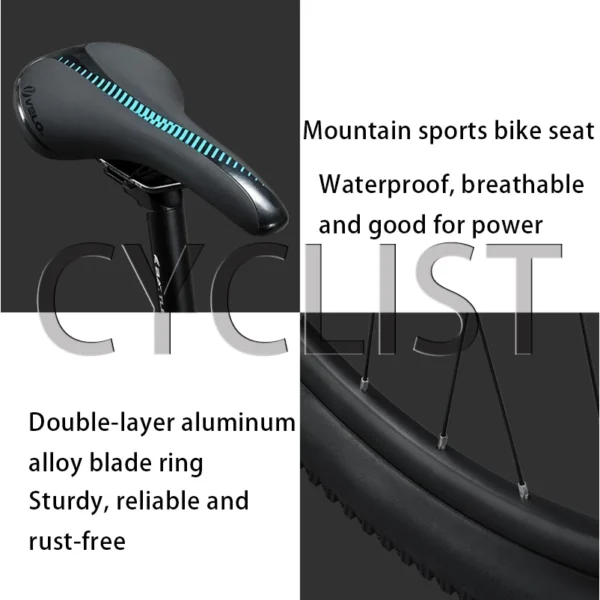 Dual Disc Brake Adult Mountain Bike 26inch