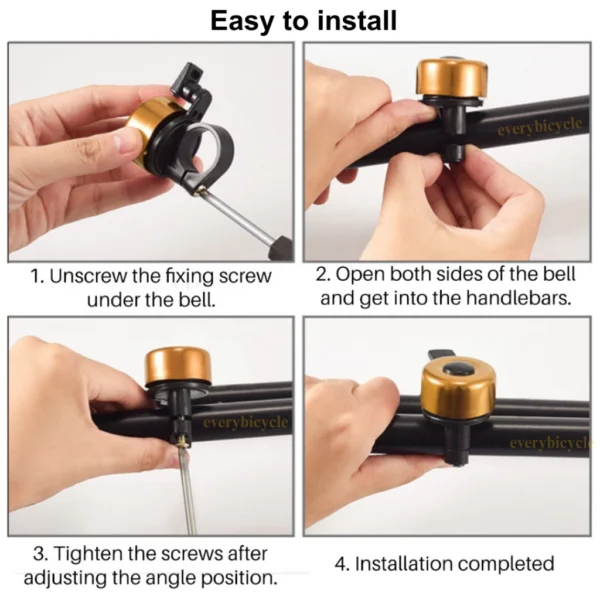 Aluminium Alloy Mini Bicycle Bell