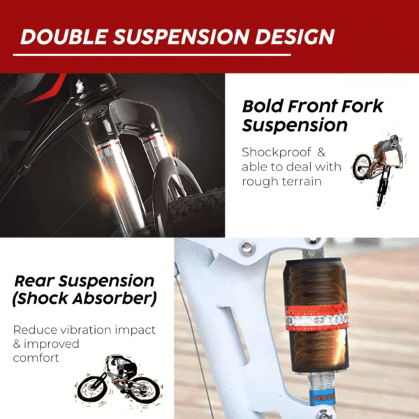 Disc Brake 21 Speed Gear Mountain Bike 26inch