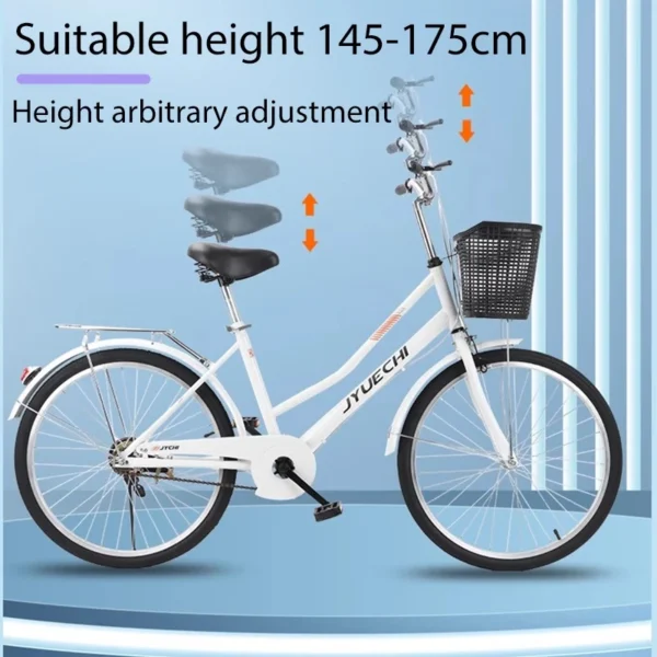 Adult Bicycle with Basket 24inch